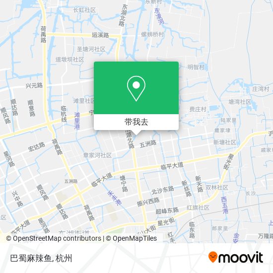 巴蜀麻辣鱼地图