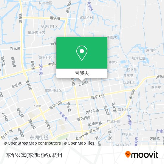 东华公寓(东湖北路)地图