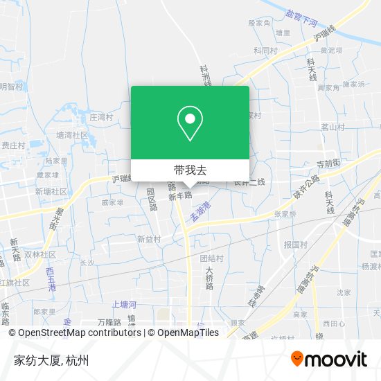 家纺大厦地图