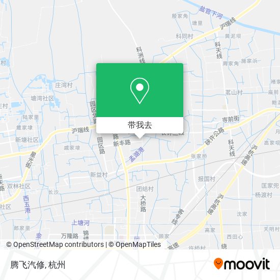 腾飞汽修地图