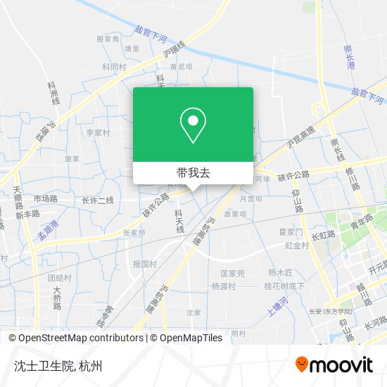 沈士卫生院地图