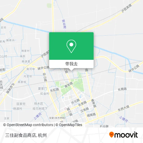 三佳副食品商店地图