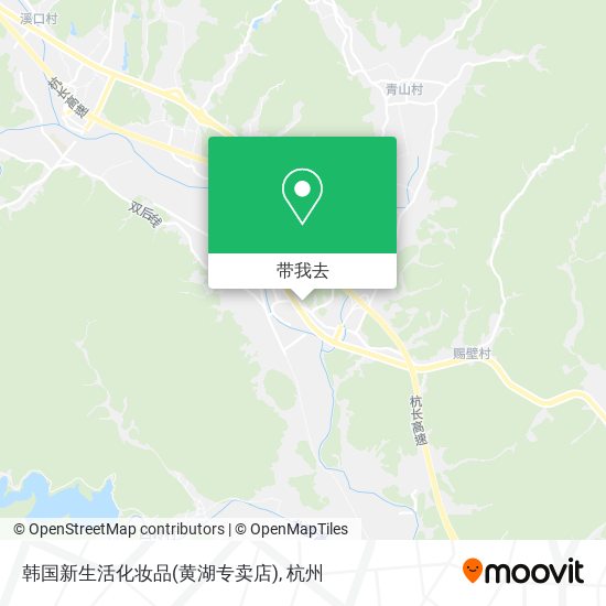 韩国新生活化妆品(黄湖专卖店)地图