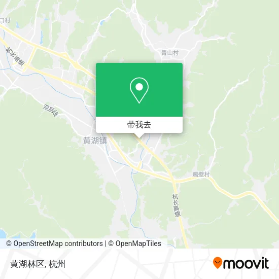 黄湖林区地图