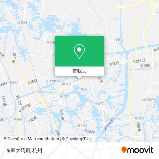 东塘大药房地图