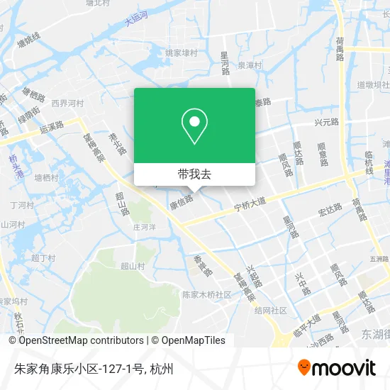 朱家角康乐小区-127-1号地图