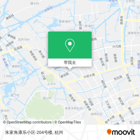 朱家角康乐小区-204号楼地图