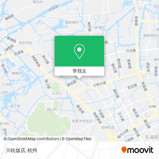 川杭饭店地图