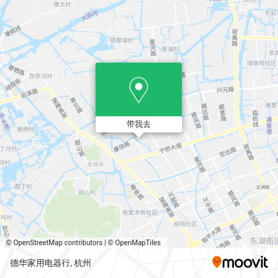 德华家用电器行地图