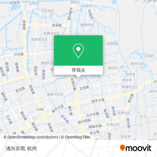 涌兴宾馆地图