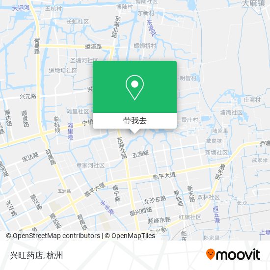 兴旺药店地图
