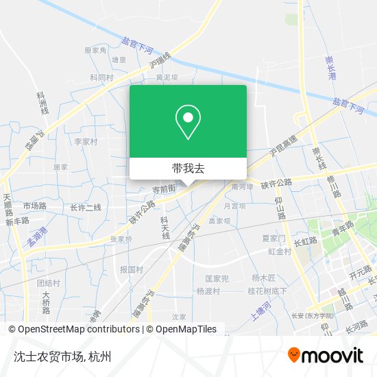 沈士农贸市场地图