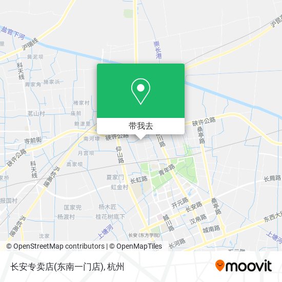 长安专卖店(东南一门店)地图