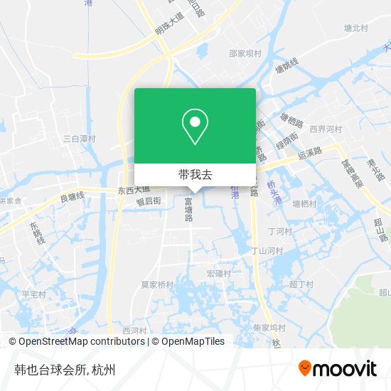 韩也台球会所地图