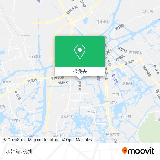 加油站地图