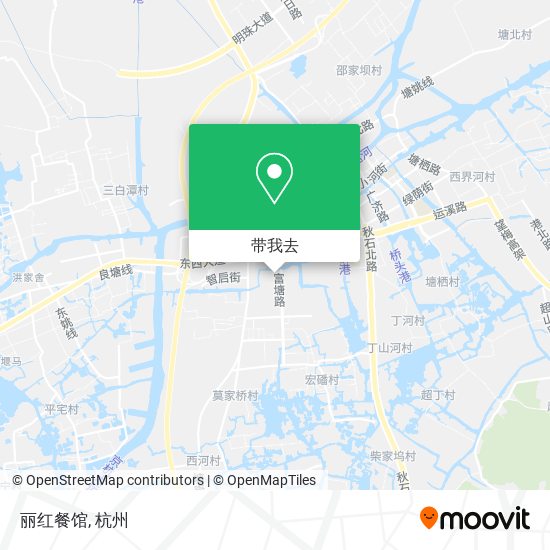 丽红餐馆地图