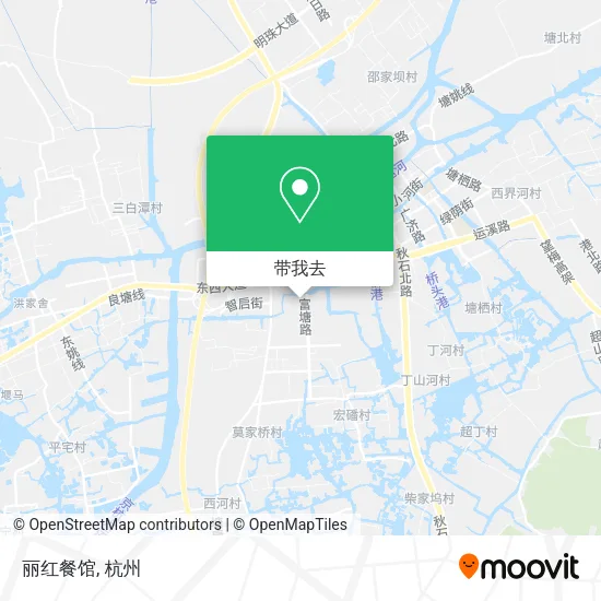 丽红餐馆地图