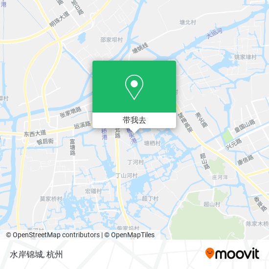 水岸锦城地图