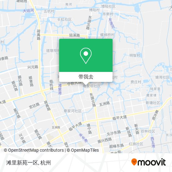 滩里新苑一区地图