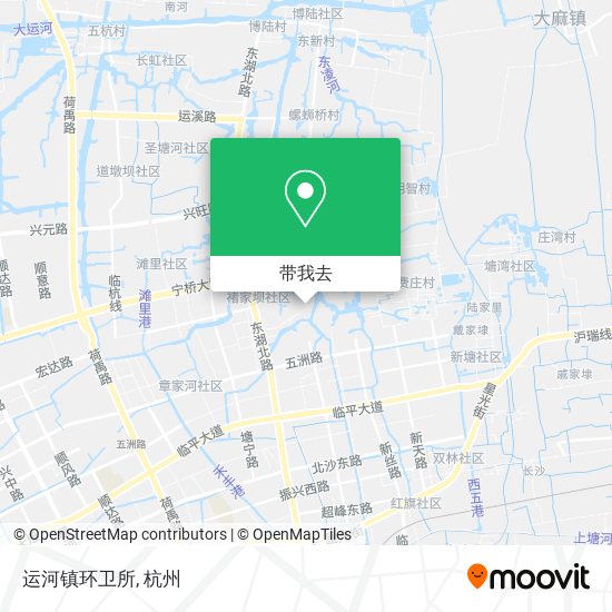 运河镇环卫所地图