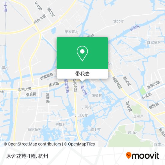 原舍花苑-1幢地图