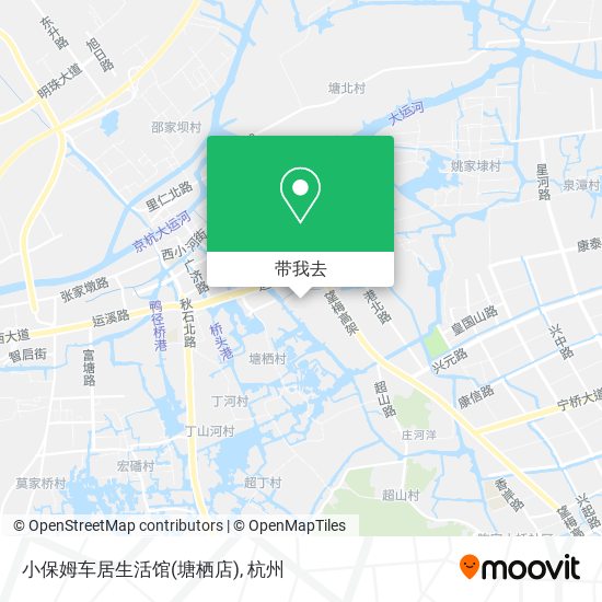 小保姆车居生活馆(塘栖店)地图