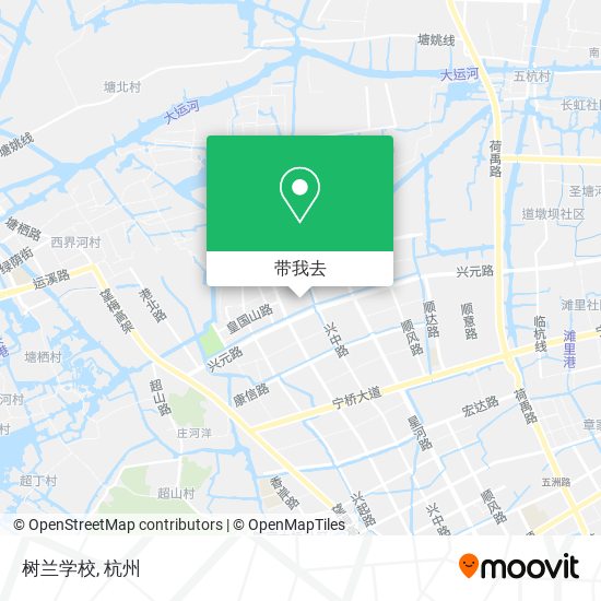 树兰学校地图