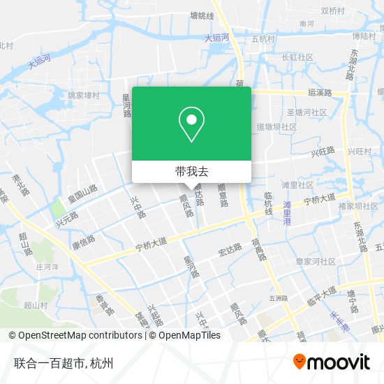 联合一百超市地图