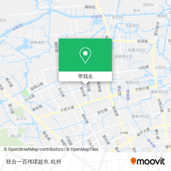 联合一百伟珺超市地图
