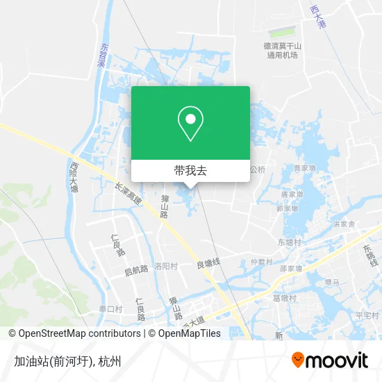 加油站(前河圩)地图