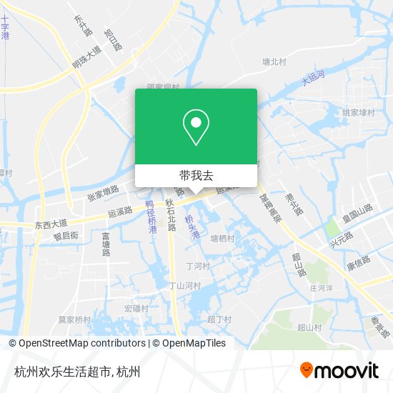 杭州欢乐生活超市地图