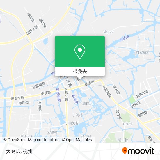 大喇叭地图