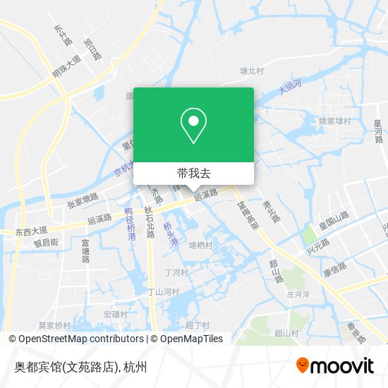 奥都宾馆(文苑路店)地图