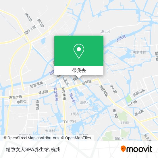 精致女人SPA养生馆地图