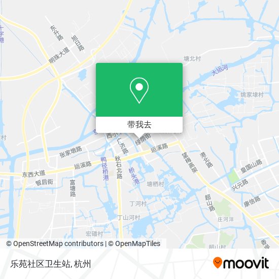 乐苑社区卫生站地图