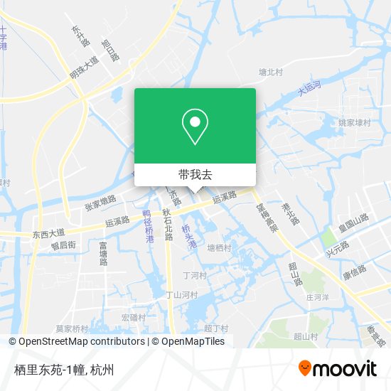 栖里东苑-1幢地图