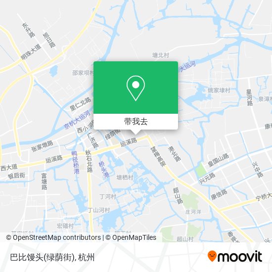 巴比馒头(绿荫街)地图