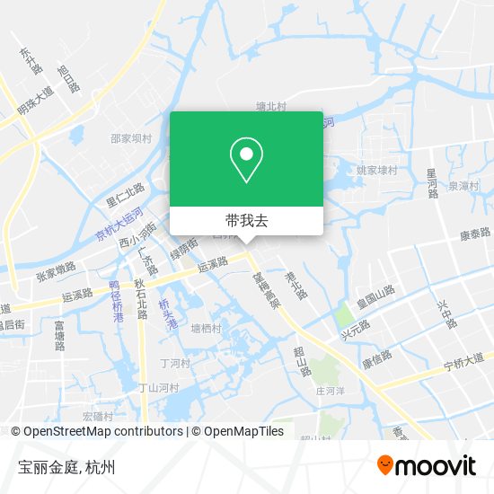 宝丽金庭地图