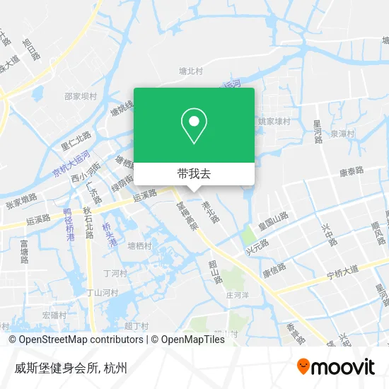 威斯堡健身会所地图