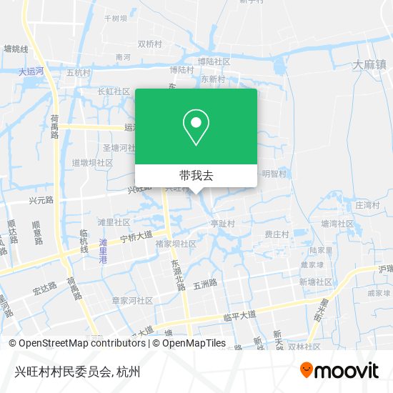 兴旺村村民委员会地图