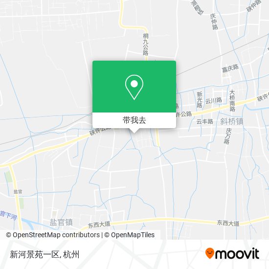 新河景苑一区地图