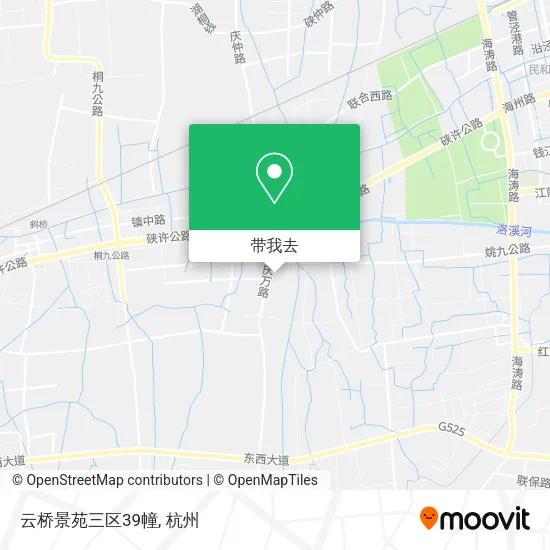 云桥景苑三区39幢地图