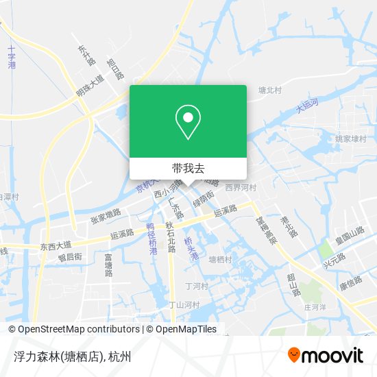 浮力森林(塘栖店)地图