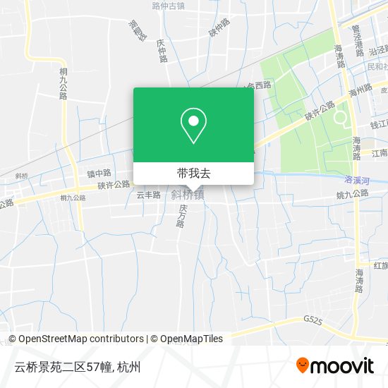 云桥景苑二区57幢地图