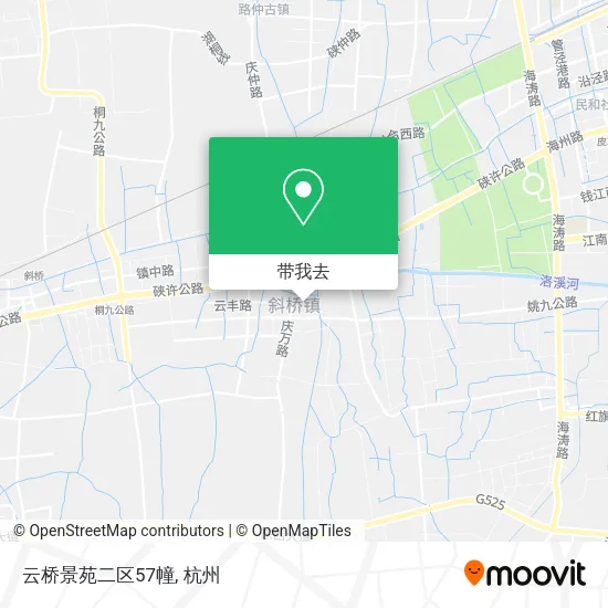 云桥景苑二区57幢地图