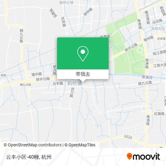 云丰小区-40幢地图