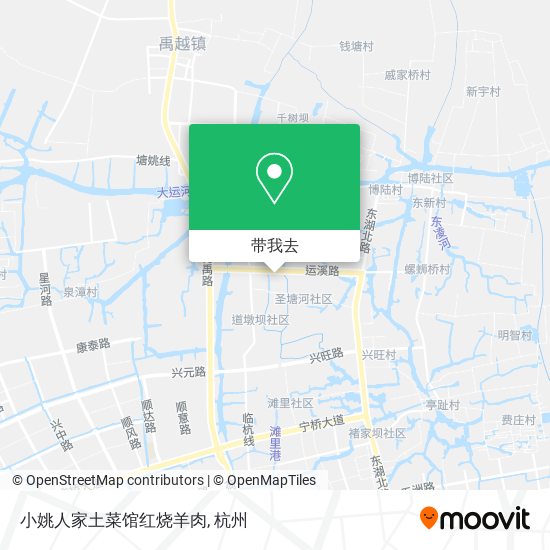 小姚人家土菜馆红烧羊肉地图