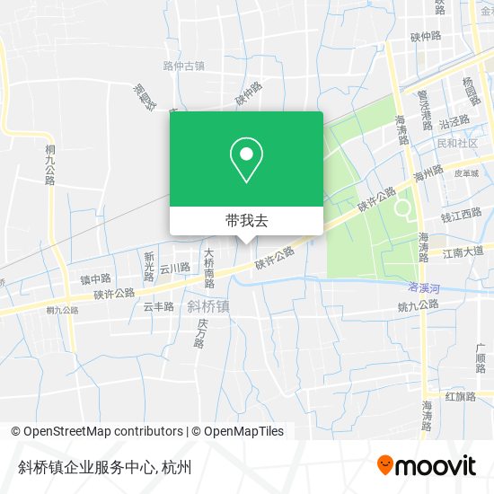 斜桥镇企业服务中心地图