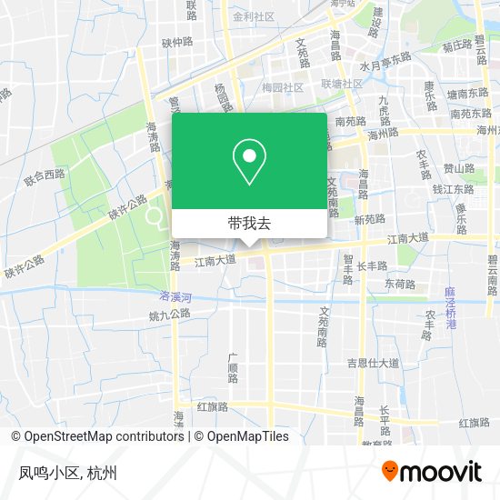 凤鸣小区地图