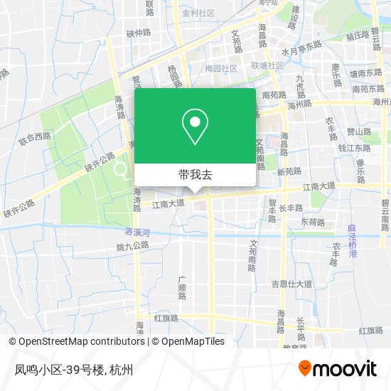 凤鸣小区-39号楼地图